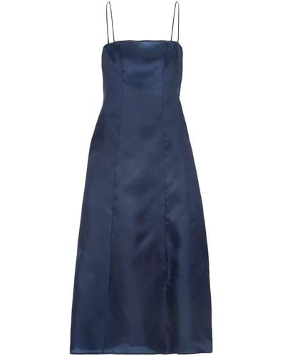 Albus Lumen Midi Dress - Blue