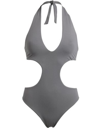 Fisico One-piece Swimsuit - Gray