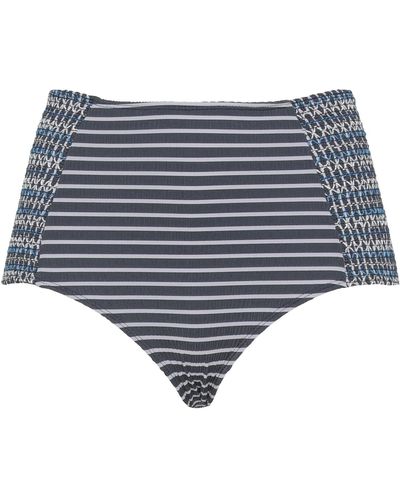 Jonathan Simkhai Slip Bikini & Slip Mare - Blu