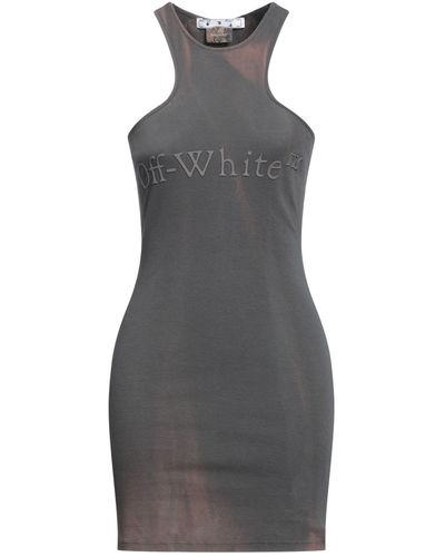 Off-White c/o Virgil Abloh Mini Dress - Gray