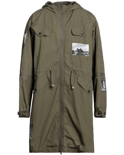 Undercover Overcoat & Trench Coat - Green