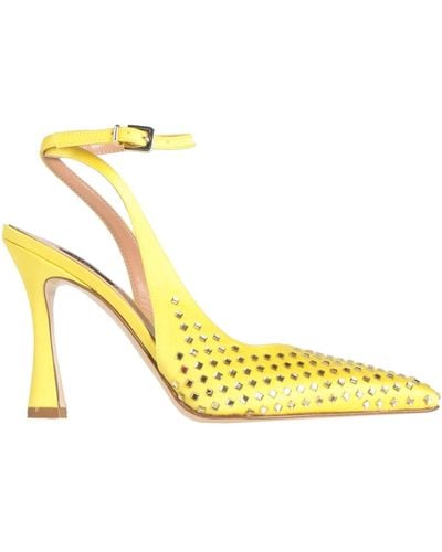 Pinko Court Shoes - Yellow