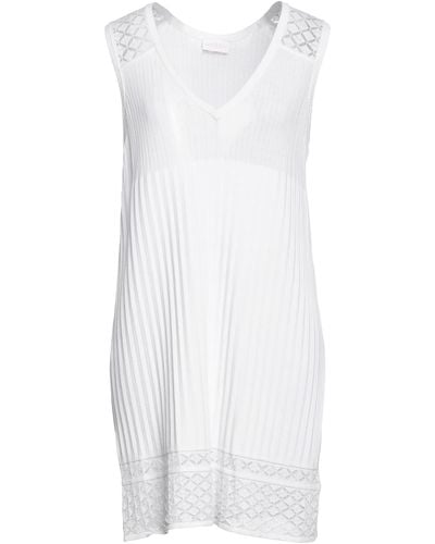 LUCKYLU  Milano Short Dress - White
