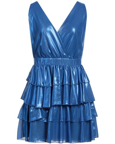 be Blumarine Mini Dress - Blue
