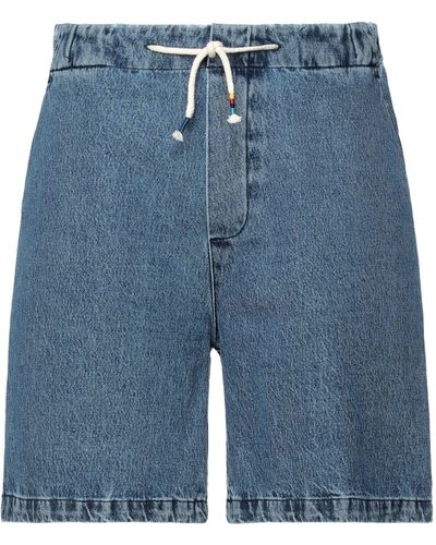 The Silted Company Shorts Jeans - Blu