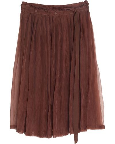 N°21 Midi Skirt - Brown
