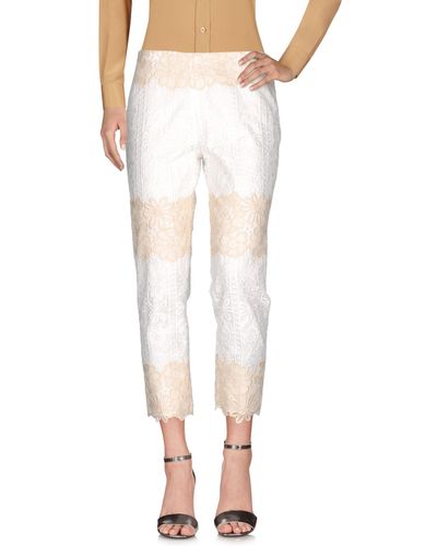 Blumarine Casual Trousers - White
