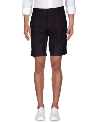COS Deep Shorts & Bermuda Shorts Cotton, Elastane - Blue