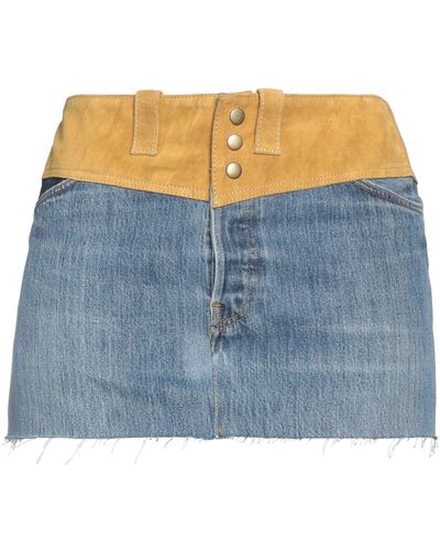 RE/DONE with LEVI'S Mini Skirt - Blue