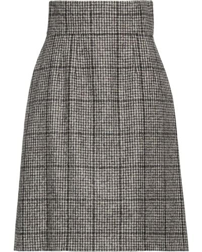 Dolce & Gabbana Mini Skirt - Grey