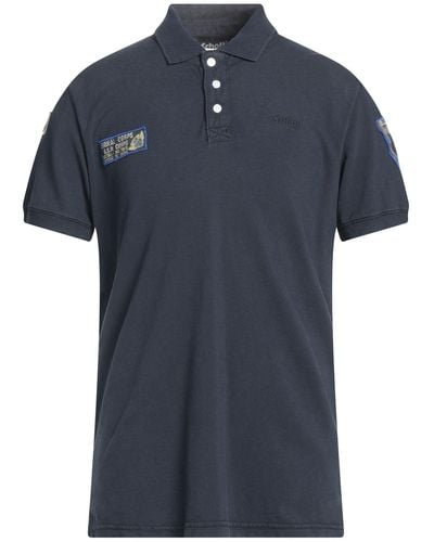 Schott Nyc Polo Shirt - Blue