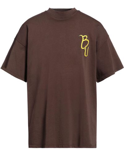 B-Used Dark T-Shirt Cotton - Brown