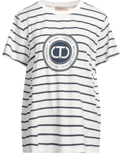 Twin Set T-shirt - Blanc