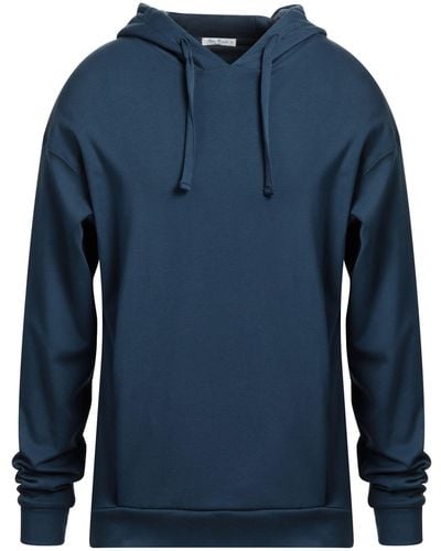 STEFAN BRANDT Midnight Sweatshirt Pima Cotton - Blue