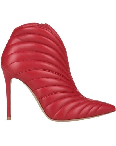 Gianvito Rossi Ankle Boots - Red