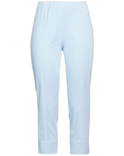 Seductive Cropped Trousers - Blue
