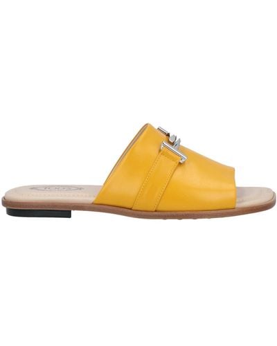 Tod's Sandale - Gelb