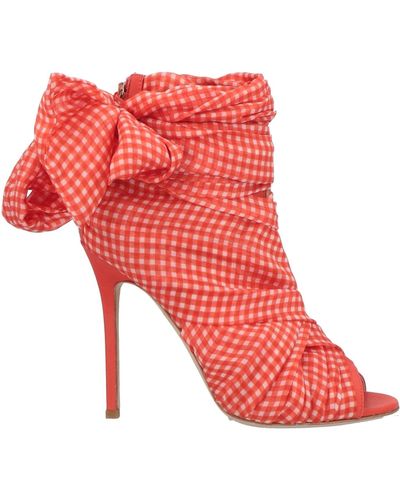 Elisabetta Franchi Ankle Boots - Red