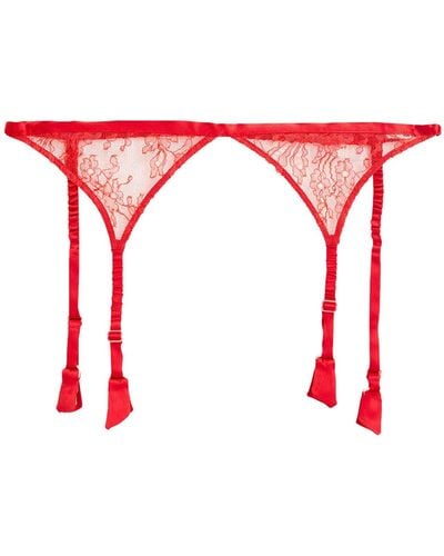 Carine Gilson Bustiers, Corsets & Suspenders - Red