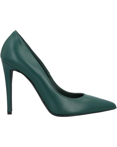 Divine Follie Court Shoes - Green