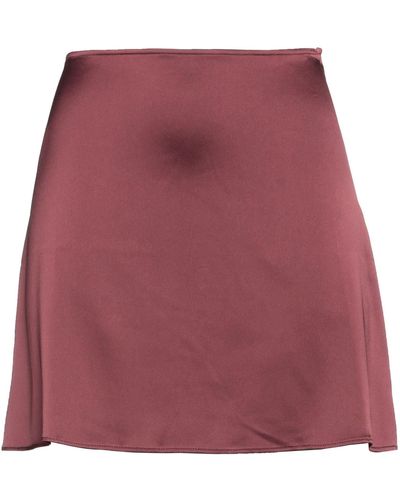 ANDAMANE Mini Skirt - Red