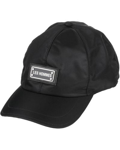 Les Hommes Hat - Black