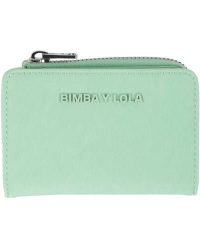 Leather wallet Bimba y Lola Black in Leather - 14619790