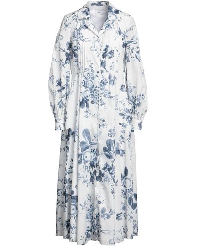 Erdem Floral Midi Dress - White