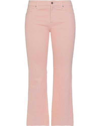 The Gigi Denim Pants - Pink