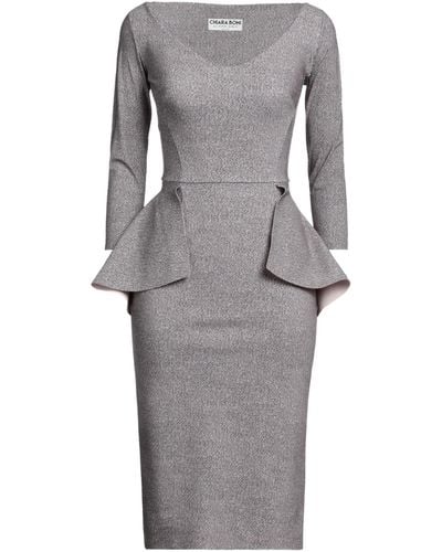 La Petite Robe Di Chiara Boni Vestido midi - Gris