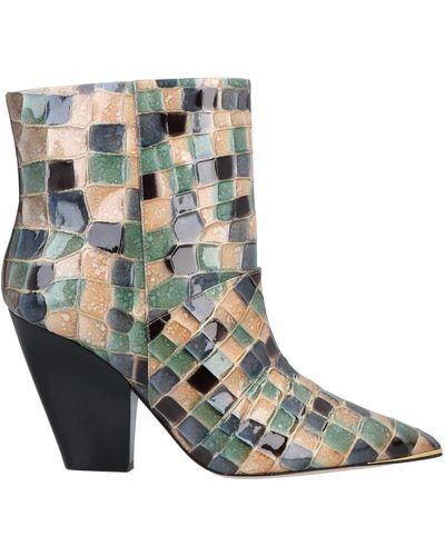 Tory Burch Ankle Boots Soft Leather - Green