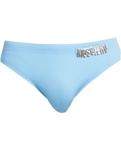 Moschino Bikini Bottoms & Swim Briefs - Blue