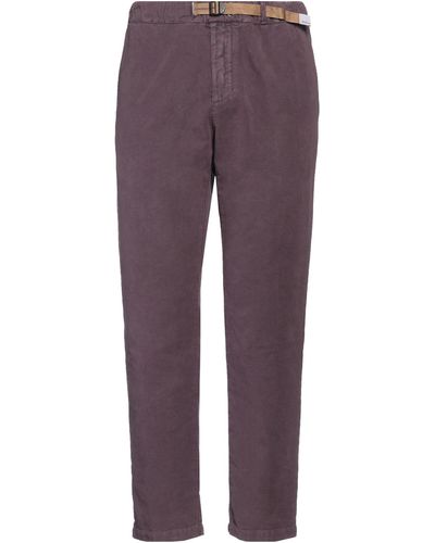 White Sand Trousers - Purple