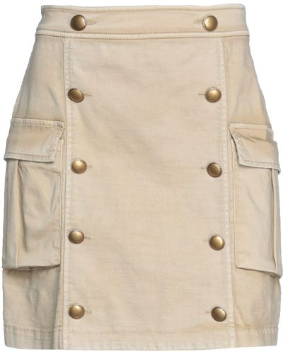 Pinko Mini Skirt - Natural