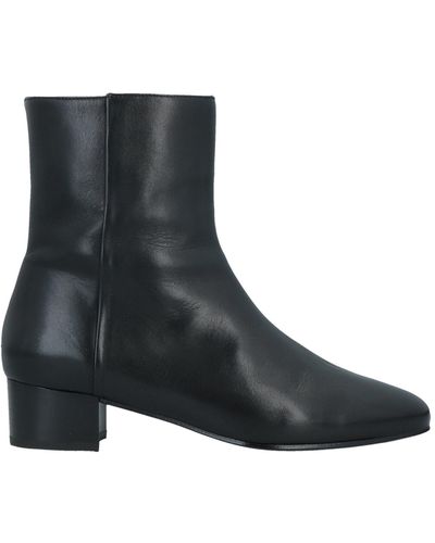 Anne Thomas Ankle Boots - Black