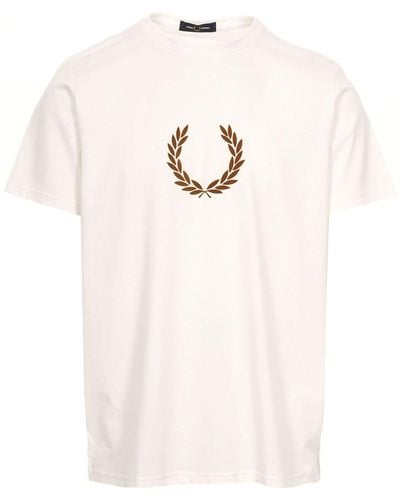 Fred Perry T-shirts - Natur