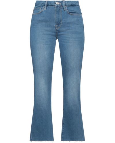 FRAME Jeans Cotton, Post-Consumer Recycled Cotton, Lyocell, Elasterell-P, Elastane - Blue