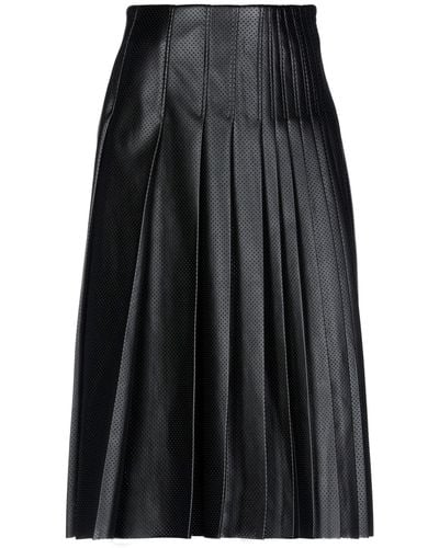 Cedric Charlier Midi Skirt - Black