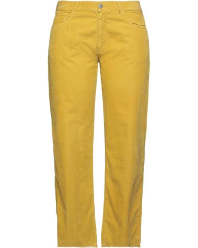 Massimo Alba Trousers - Yellow