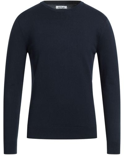 Replay Pullover - Azul