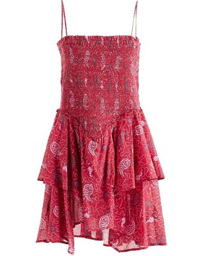 Isabel Marant Mini-Kleid - Rot