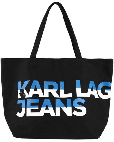 Karl Lagerfeld Bolso de asas largas - Negro