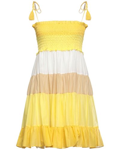 Twin Set Mini Dress - Yellow