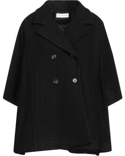 Caractere Overcoat & Trench Coat - Black