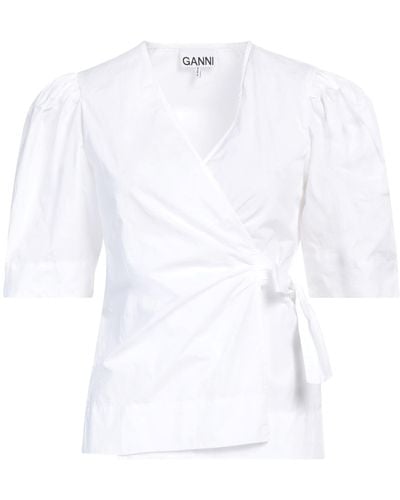 Ganni Top - White