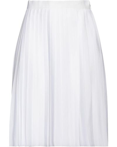 Burberry Midi Skirt - White