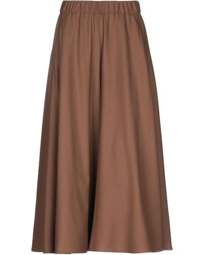 Aspesi Cropped Trousers - Brown