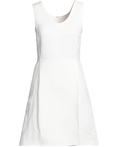 Jil Sander Mini-Kleid - Weiß