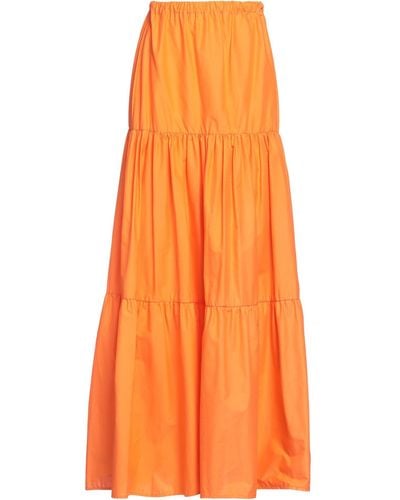 Pinko Maxi Skirt - Orange