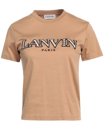 Lanvin T-shirts - Natur